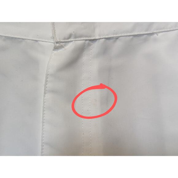 NWT Cabana Life White Boardshort Size L/10-12 Elastic Waist Pockets Swim Shorts - Picture 2 of 5